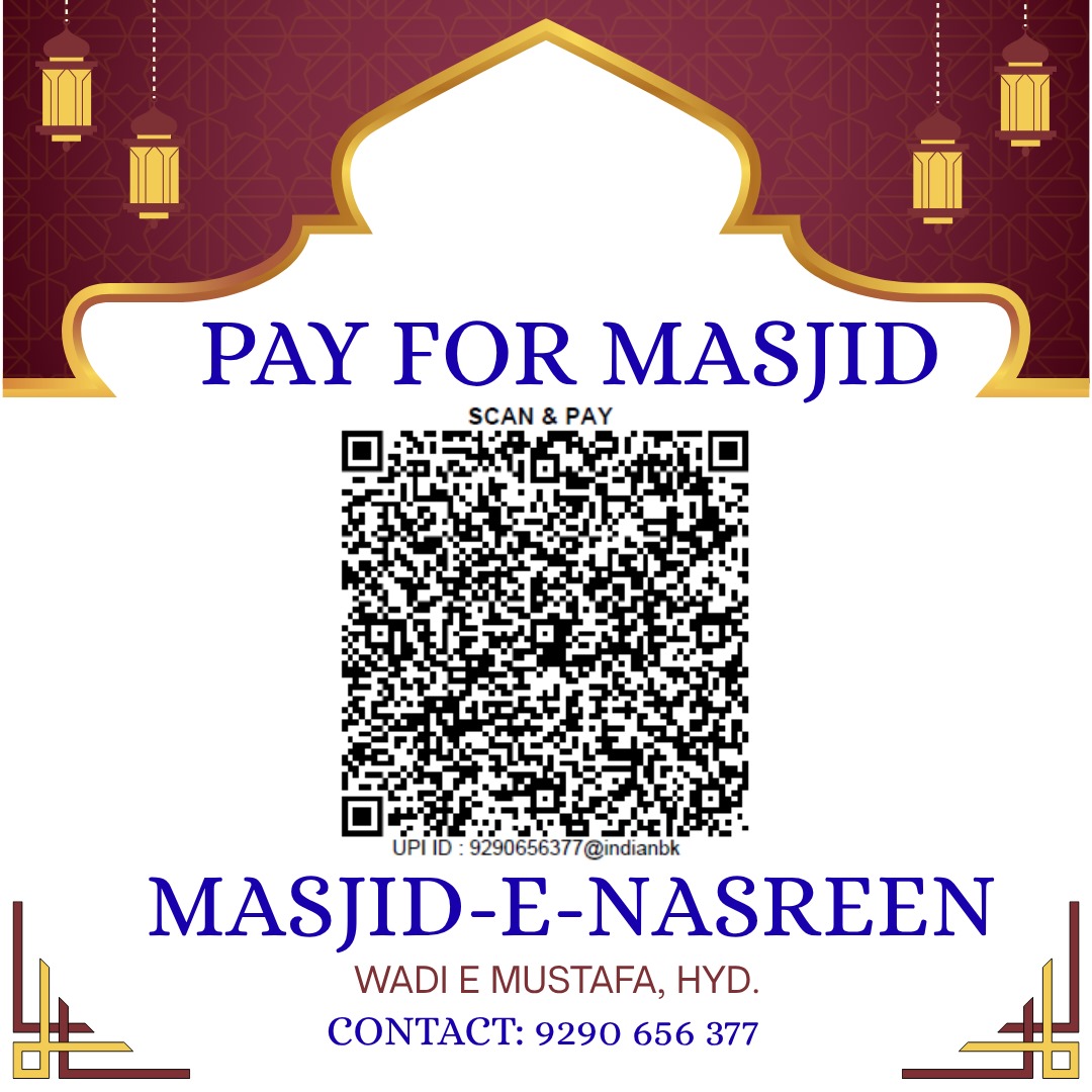 Masjid e Nasreen donation QR code